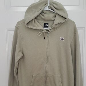 The North Face Sage Green Size Small  Full-Zip Hoodie